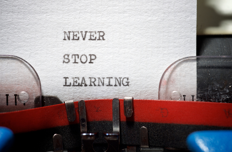 Never stop learning